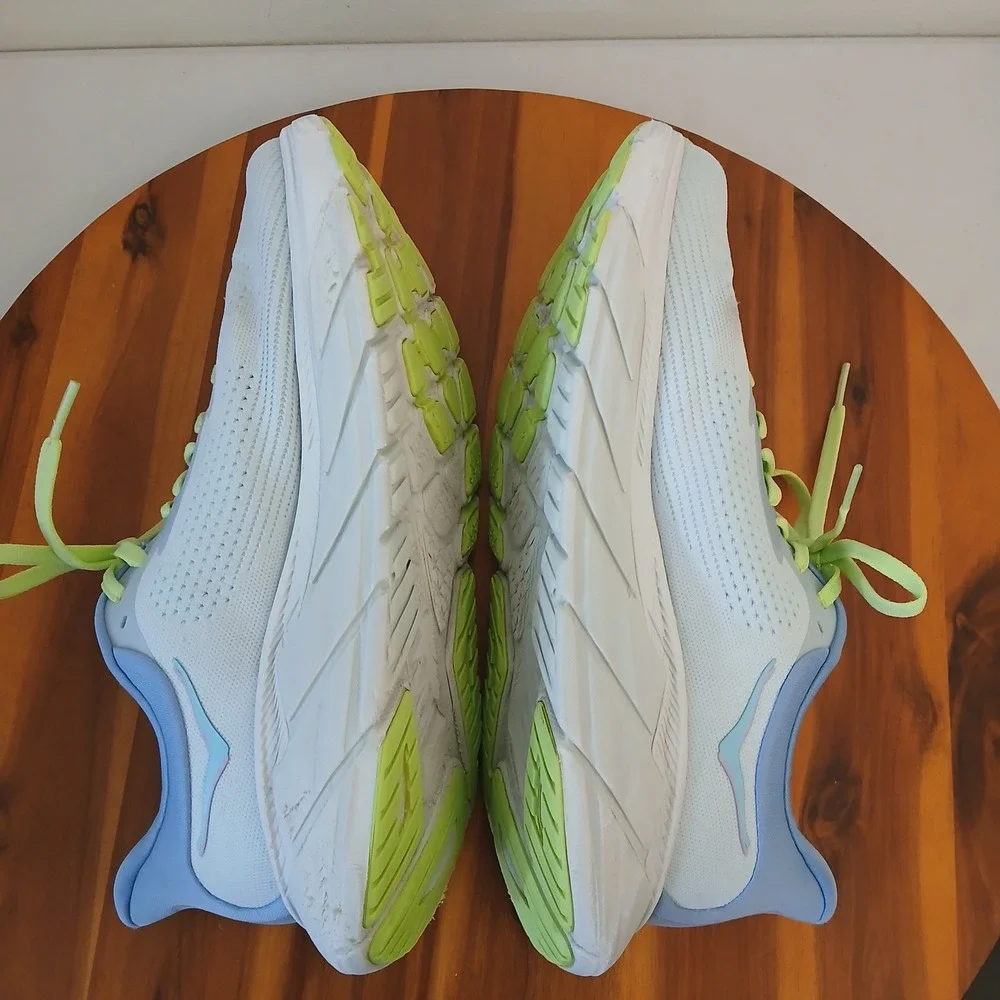 Hoka One One Arahi 7 Womens 9D Blue Yellow Running Shoes Sneakers 1147890 ISK